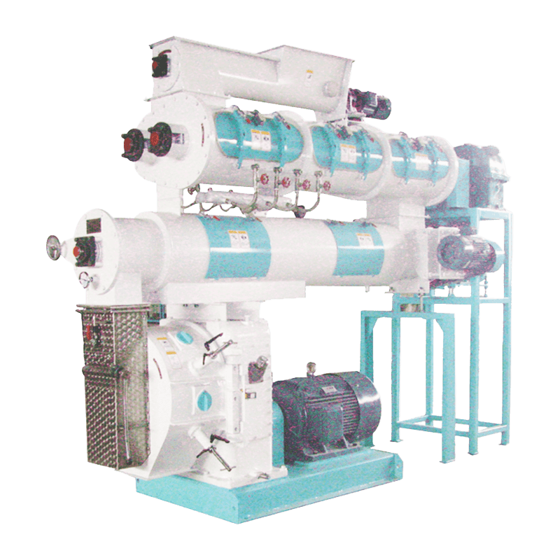 SZLH Poultry Feed Pellet Mill With DDC and Conditioner